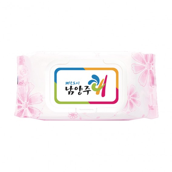 상품 이미지: 코스모스핑크 캡형 대용량물티슈(60매80매)