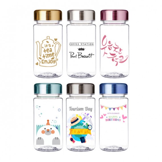 상품 이미지: 페트 메탈 투명마이보틀 350ml (아이스전용) 