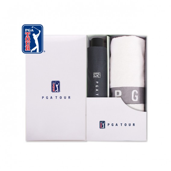 상품 이미지: PGA 3단수동블랙메탈 타올세트