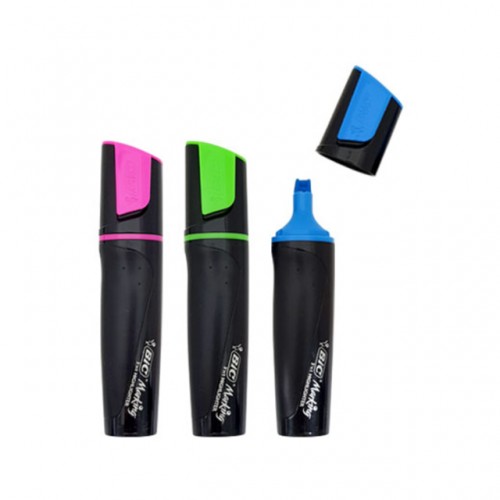 BIC 마킹 형광펜 3P세트 