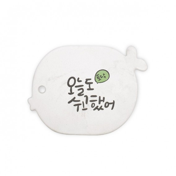 상품 이미지: 모던대리석 고래 냄비받침