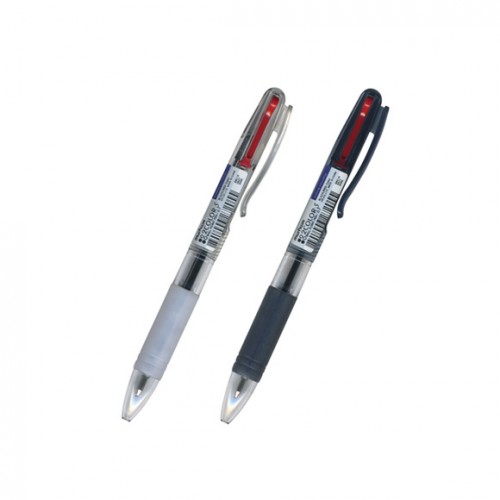 문화 2색볼펜 에스
