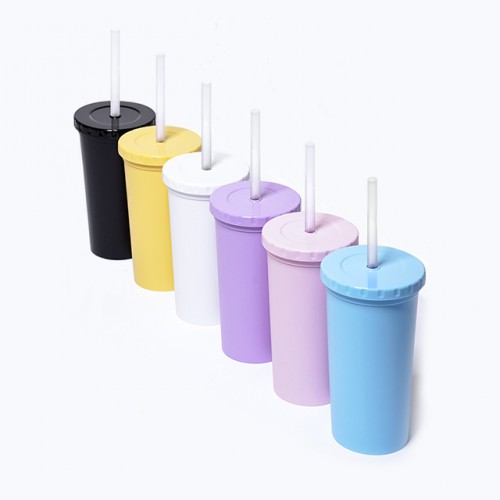 파스텔 리유저블 빨대텀블러 500ml