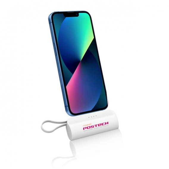 상품 이미지: PD 20W 고속충전 도킹 보조배터리 5000mAh  (C타입+8핀)