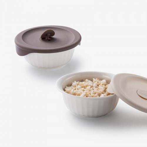 [락앤락] 바로한끼 도자기 밥용기 450ml 2개세트 