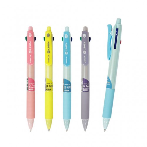M라인 4색 볼펜 (0.7mm)