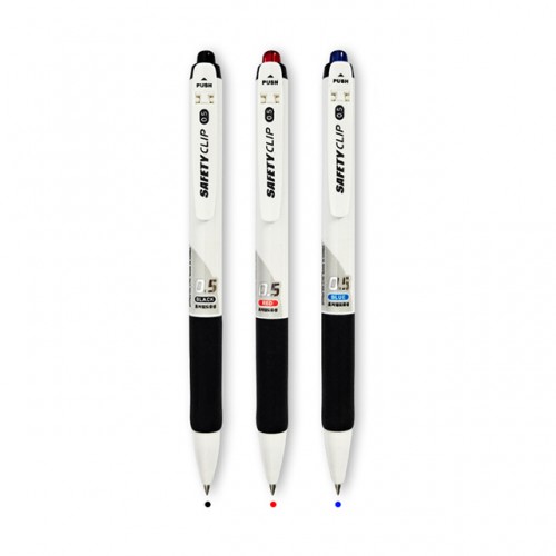세이프티클립 노크볼펜(0.5mm)