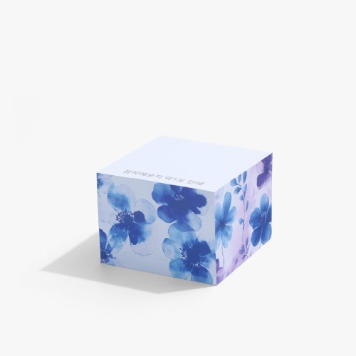 유성 점착메모지 측면컬러인쇄 70x76 500매