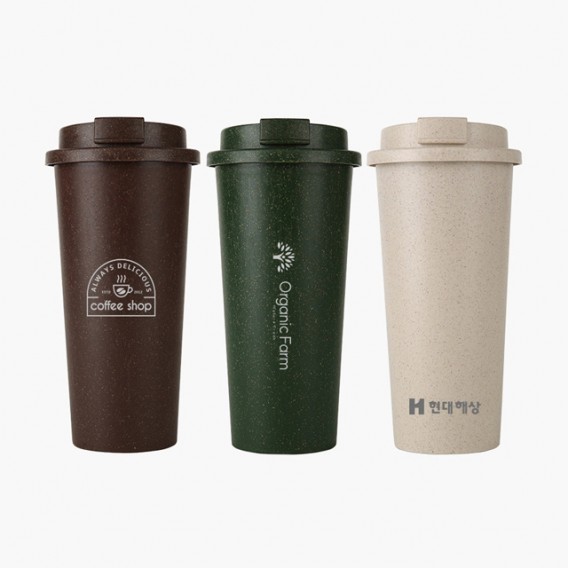 상품 이미지: 친환경 커피가루 텀블러 630ml