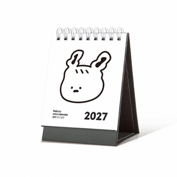 상품 이미지: 2027 미니 탁상달력 랩찌 (90*135)
