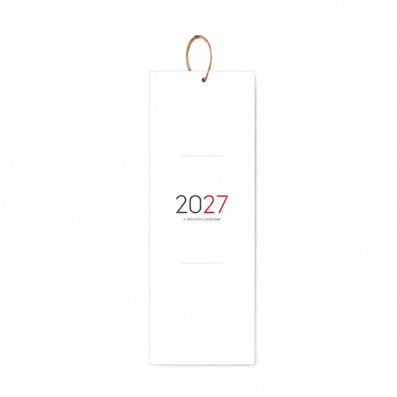 상품 이미지: 2027 3단 끈달력