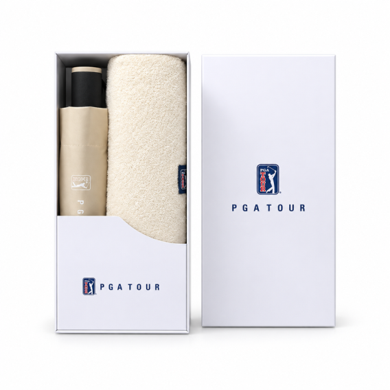 상품 이미지: PGA 3단 수동 암막 우양산 200g 코마사 타올세트