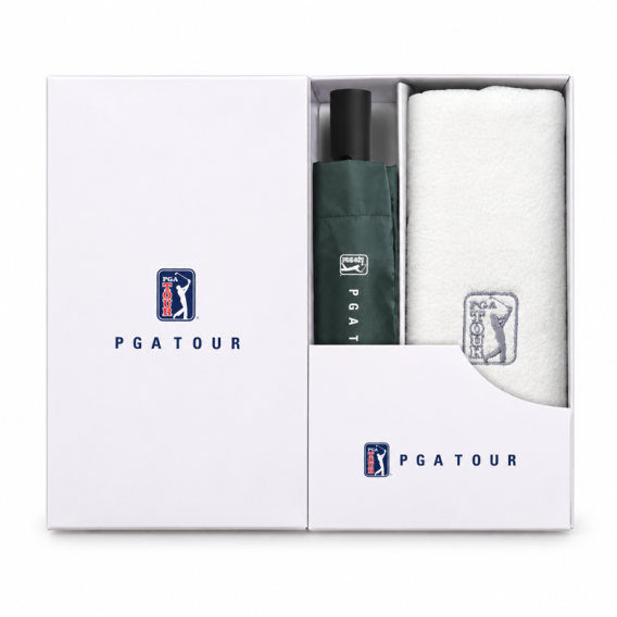 상품 이미지: PGA 3단 자동 암막 우양산 170g 면사 타올세트