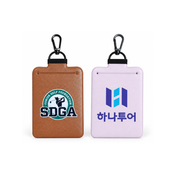상품 이미지: 엑스케이스 국산 정품 정보보호 시크릿 가죽 골프 네임택(풀갈라 인쇄)