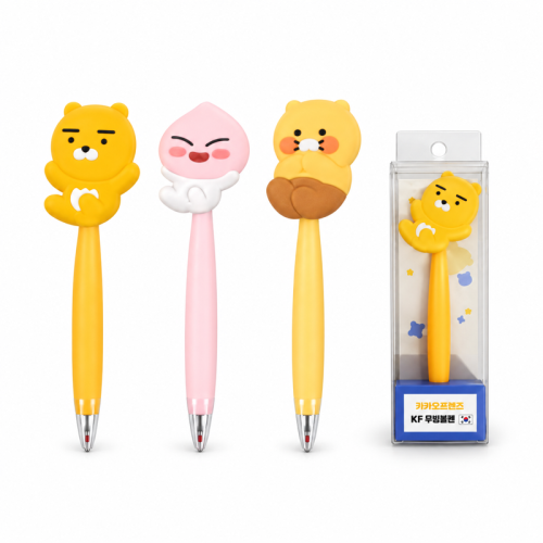카카오프렌즈 무빙볼펜 3종