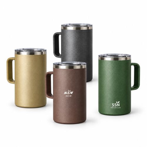 친환경 커피가루 오피스 머그 600ml