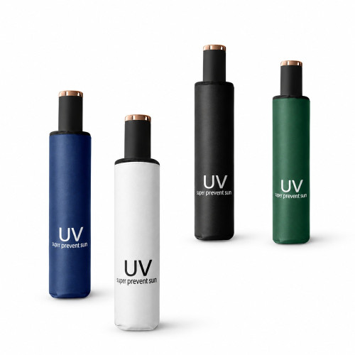 UV 솔리드 3단 암막우산