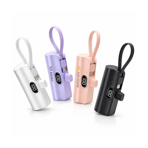 와이즈 듀얼충전 도킹 일체형 보조배터리 5000mAH