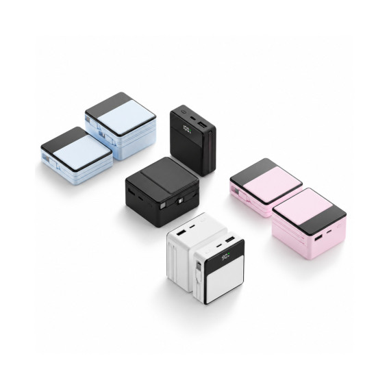상품 이미지: 미니덕트 쿼드로 보조배터리 10000mAh / 20000mAh
