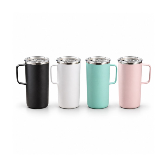 상품 이미지: 아소부 스테인레스 타워 머그 600ML