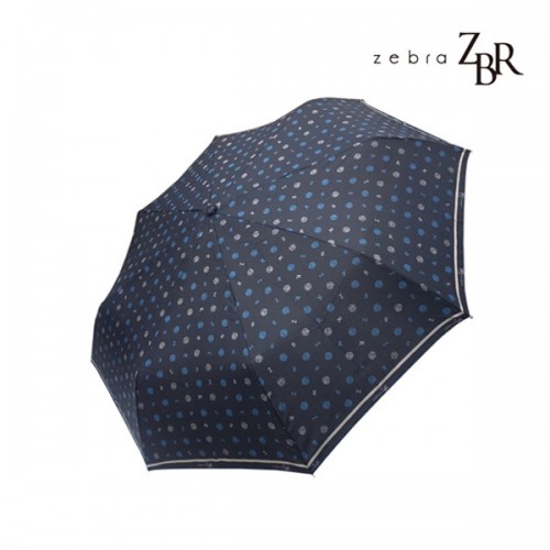지브라 3단 도트 우산